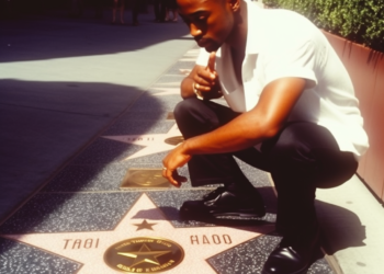 Tupac Shakur received a posthumous star on the Walk of Fame