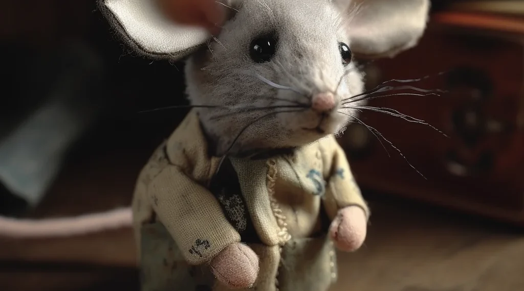 Taxidermist turned a dead rat into a pencil sharpener