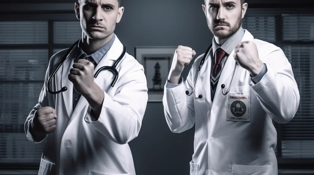 fighting doctors
