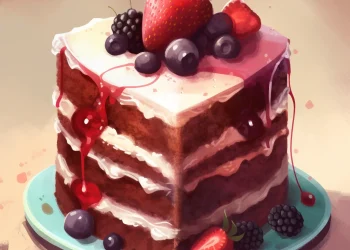 A fight at a wedding over dessert 