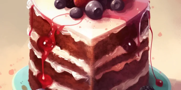 A fight at a wedding over dessert 