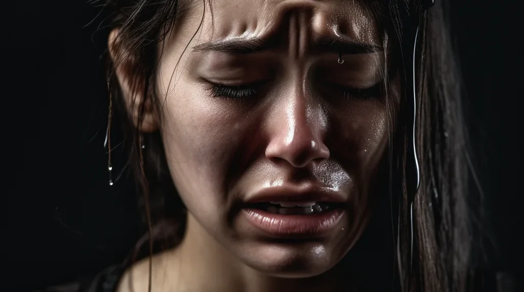 A woman was tied naked to a pole because of her son’s affair.