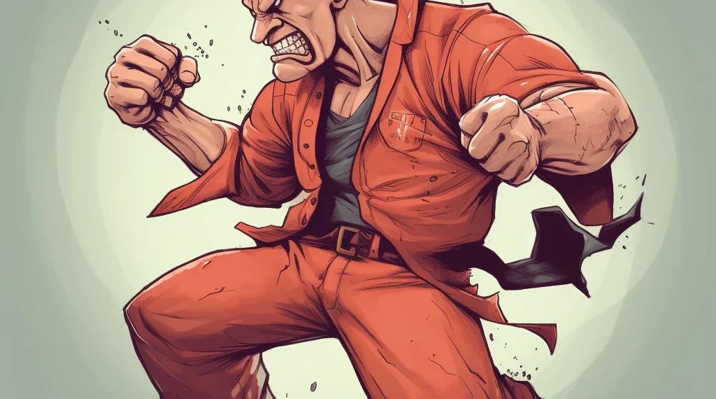 A man had his penis ripped off during a fight.