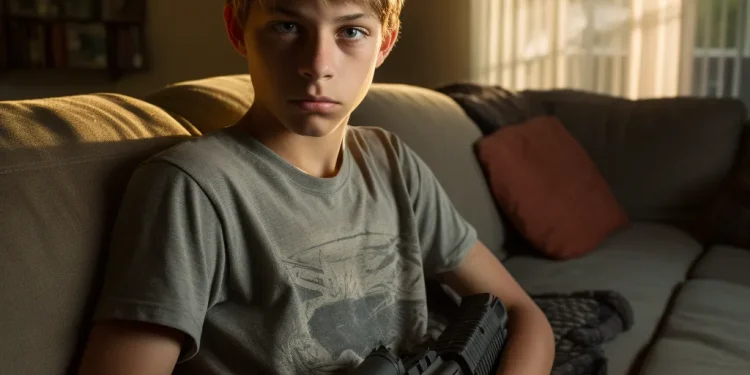 A 14-year-old massacred his sister over Christmas presents