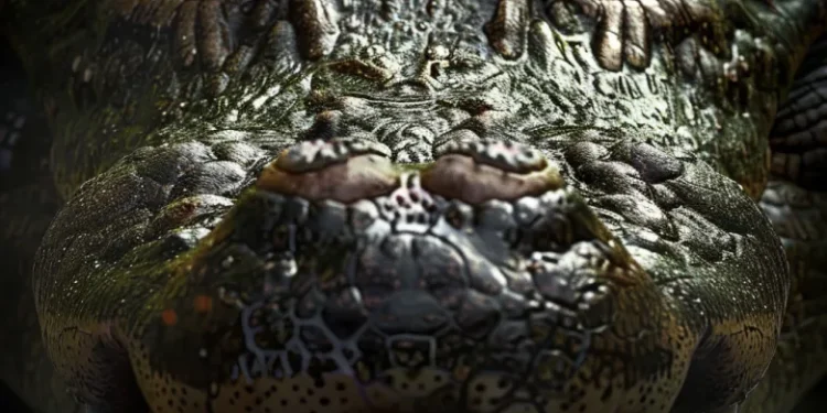 A three-foot-long alligator bit off an angler’s arm