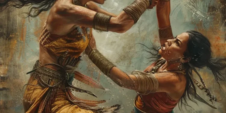 A woman killed her daughter in retaliation for biting off her finger.