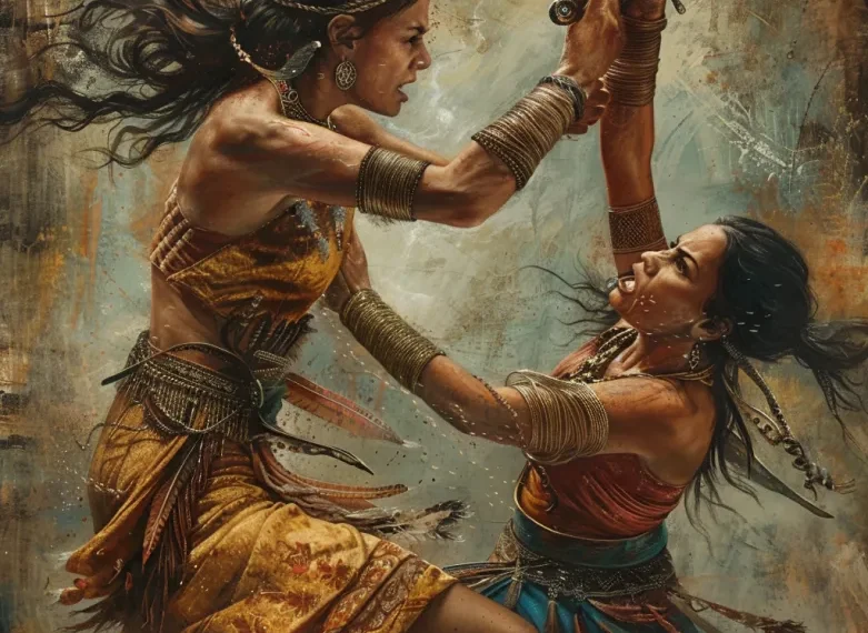 A woman killed her daughter in retaliation for biting off her finger.