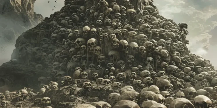 Bone-worshiping man sets up a warehouse of human skulls at home
