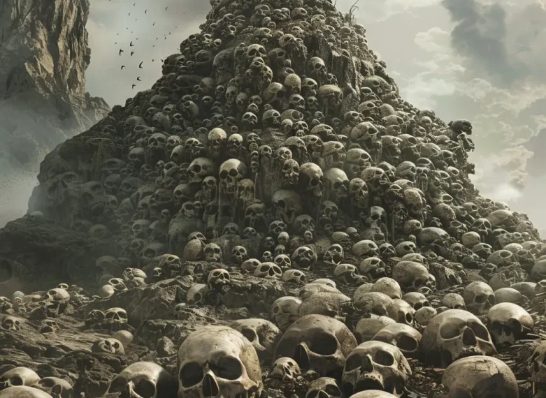 Bone-worshiping man sets up a warehouse of human skulls at home